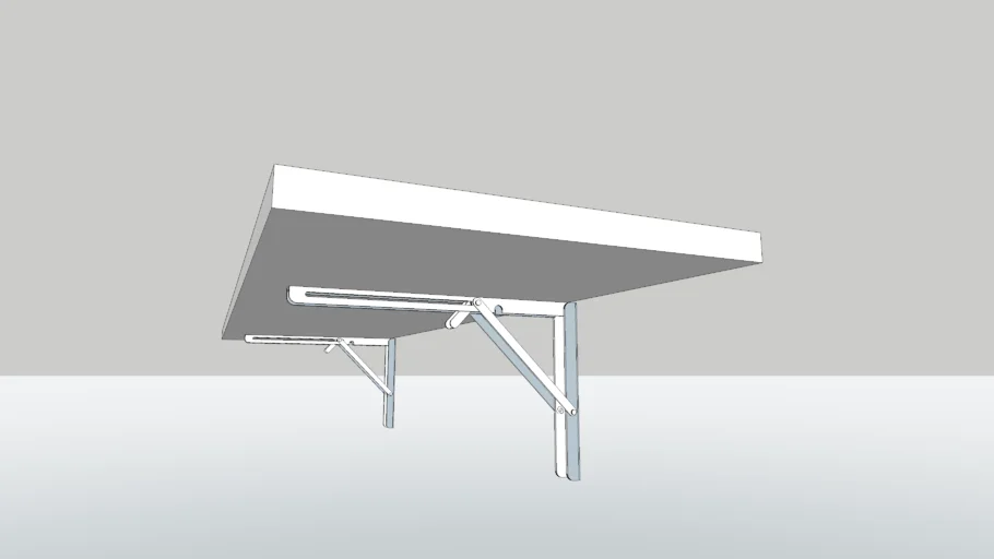 Flip wall mounted folding bar table / Bàn lật gắn tường
