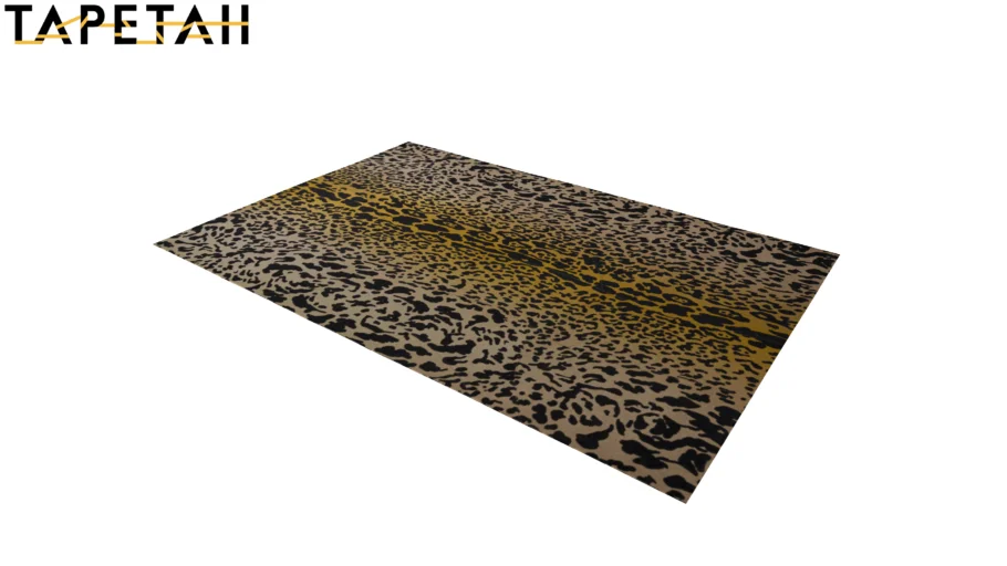 Tapete Animal Print Onça - Tapetah