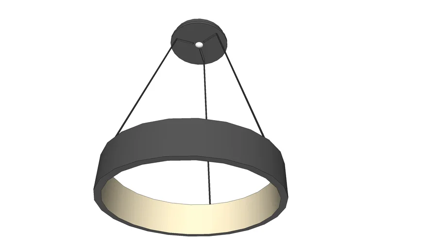 Donut pendent light