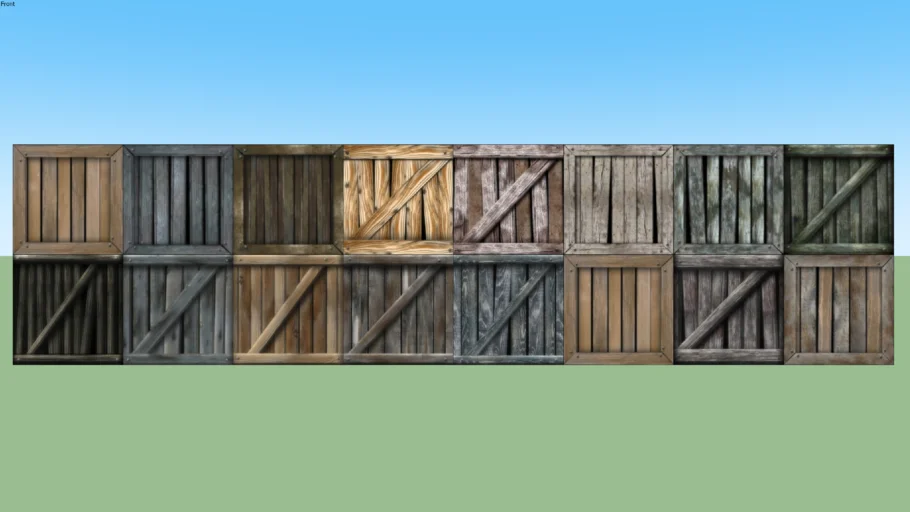 Wooden Crate Textures