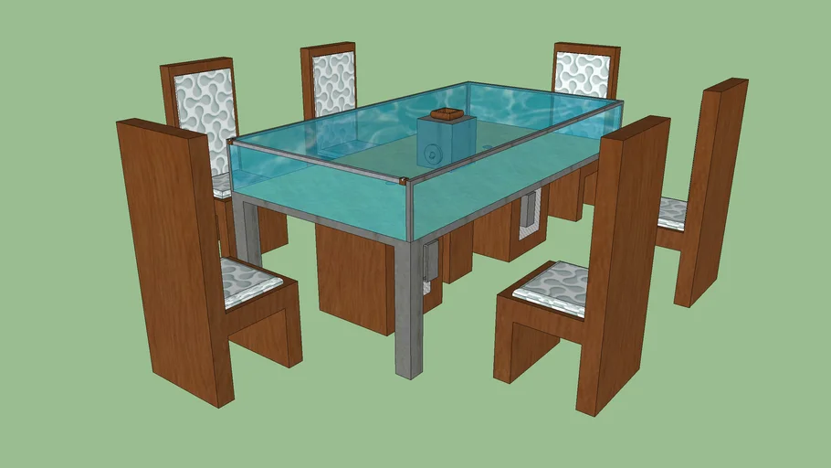 Aquarium Table | 3D Warehouse