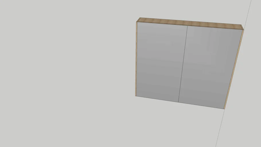 900 denver shaving cabinet