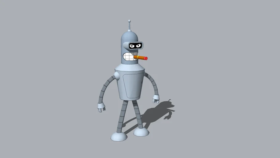 飞出个未来-Futurama-Bender | 3D Warehouse