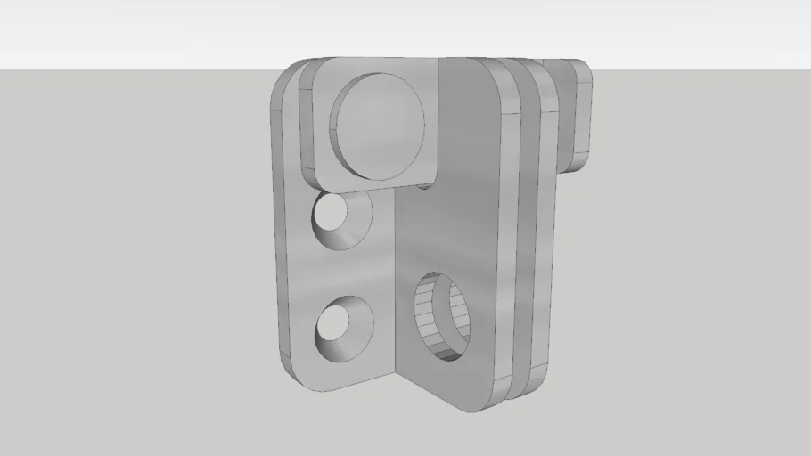 Padlockable flip latch