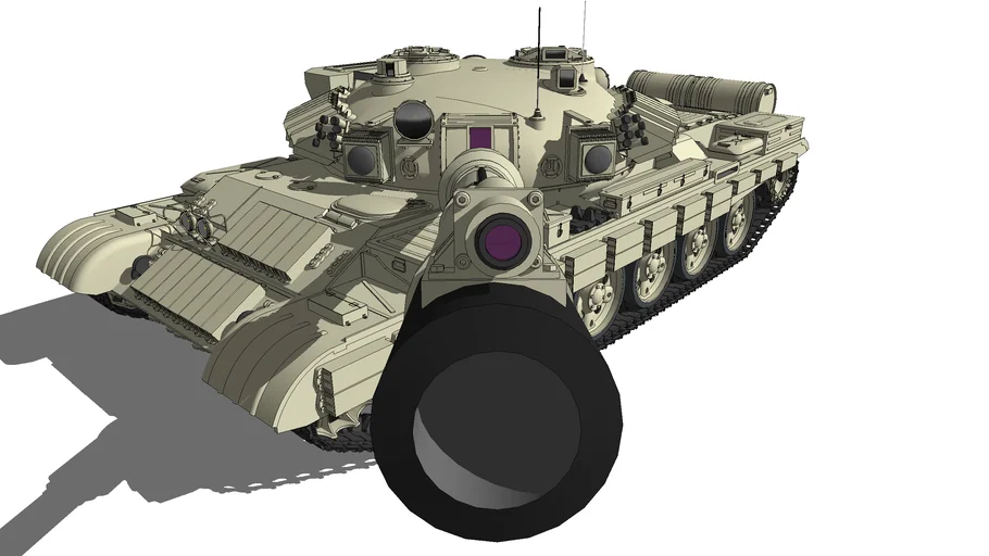 T-62M-125-ERA, Modernized Main Battle Tank, Armour Enhanced