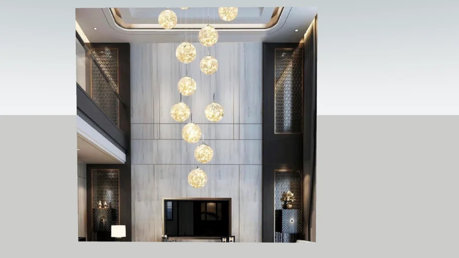 MODERN DROP CHANDELIER