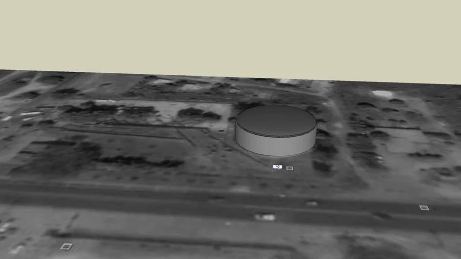 Tanque de Agua de la Av. 61