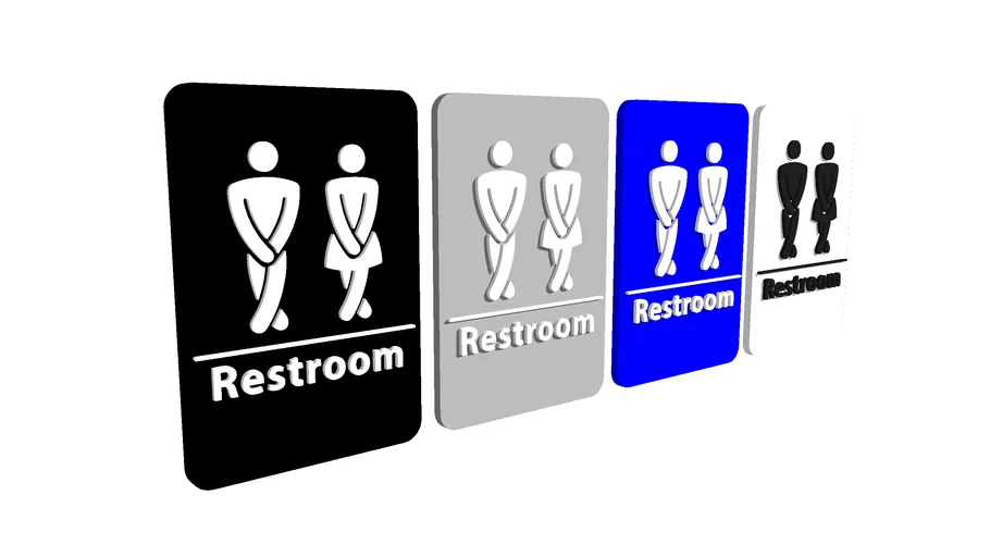 Bathroom Sign