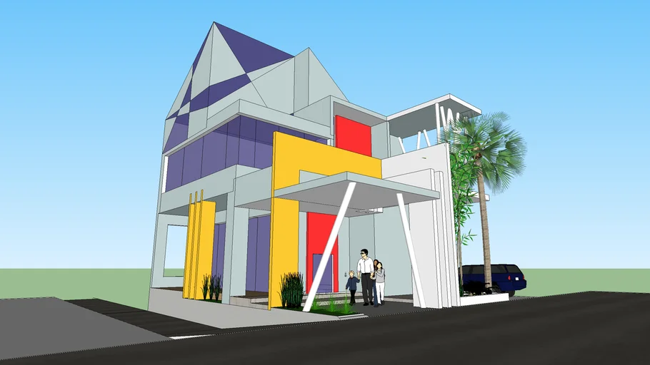 DESAIN RUMAH GAYA KONTEMPORER