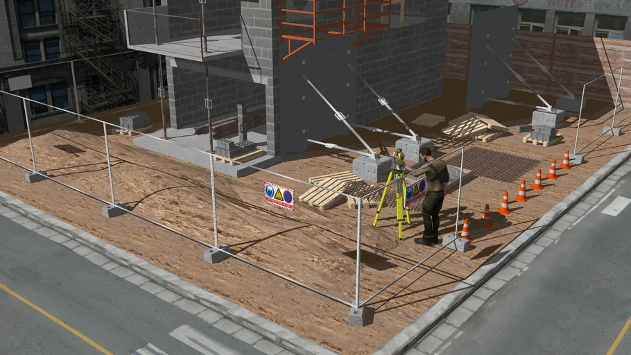 Trimble 5600 DR 200 in action !