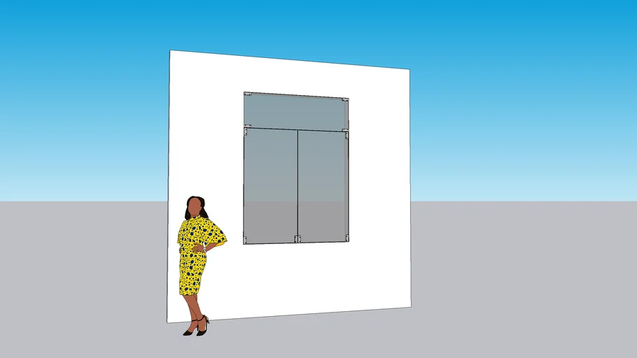 ventana de vidrio templado