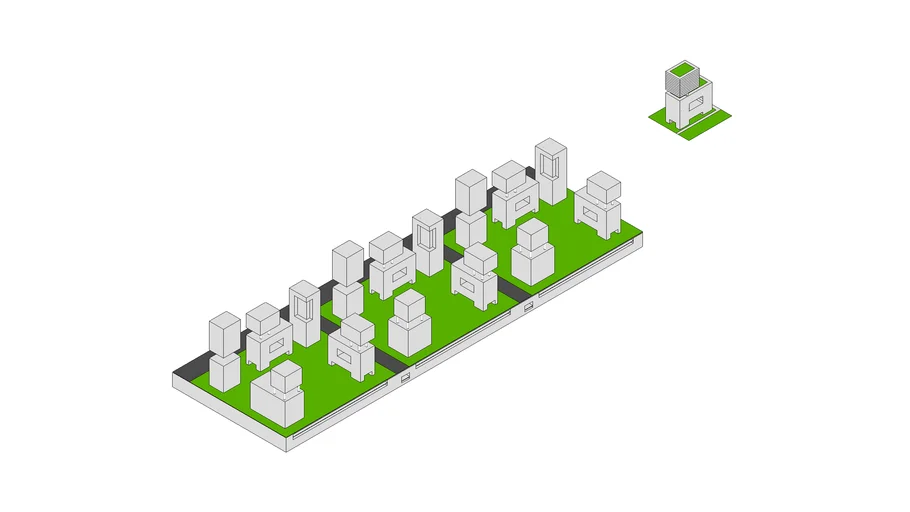 cluster | 3D Warehouse
