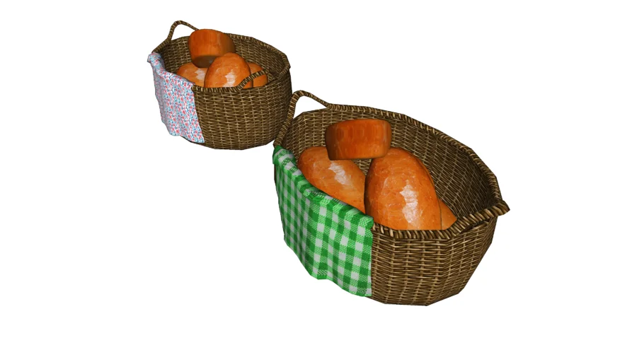 CESTA DE PÃES (COM PANINHO)