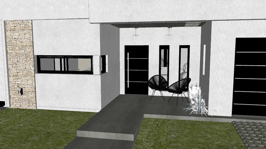 fachada de vivienda