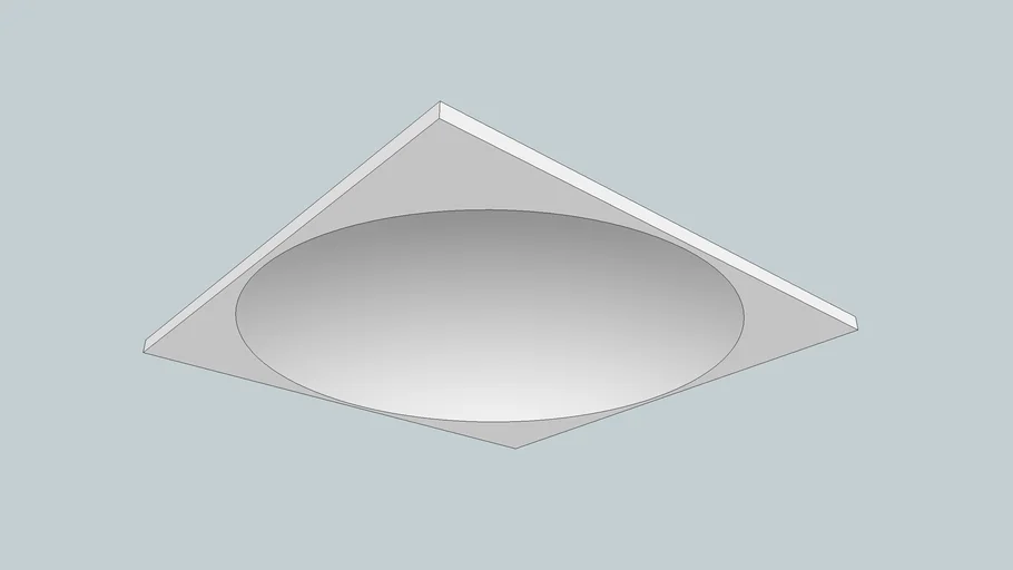 alternate vacuum dome from square plate