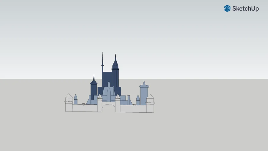 2D castle