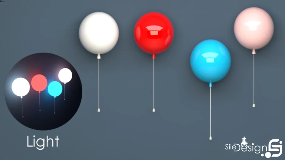 Kids Balloon Light (Design by Boris Klimek)
