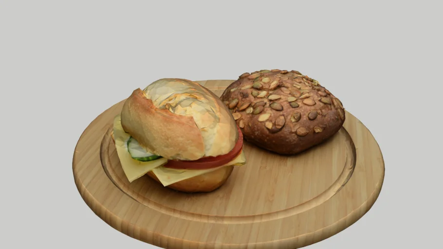 Two sandwiches
