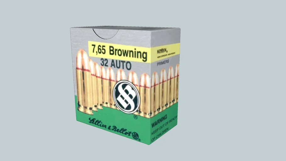 Sellier &Bellot,32 ACP ,Ammo box