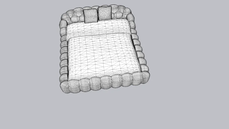 Bubble bed roche bobois