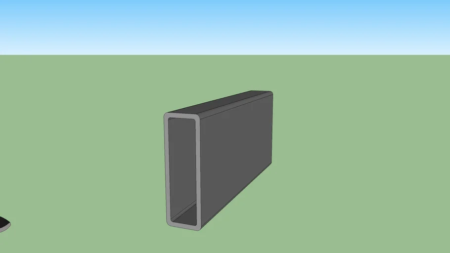 2x6 .25 Wall Structural Steel Tubing