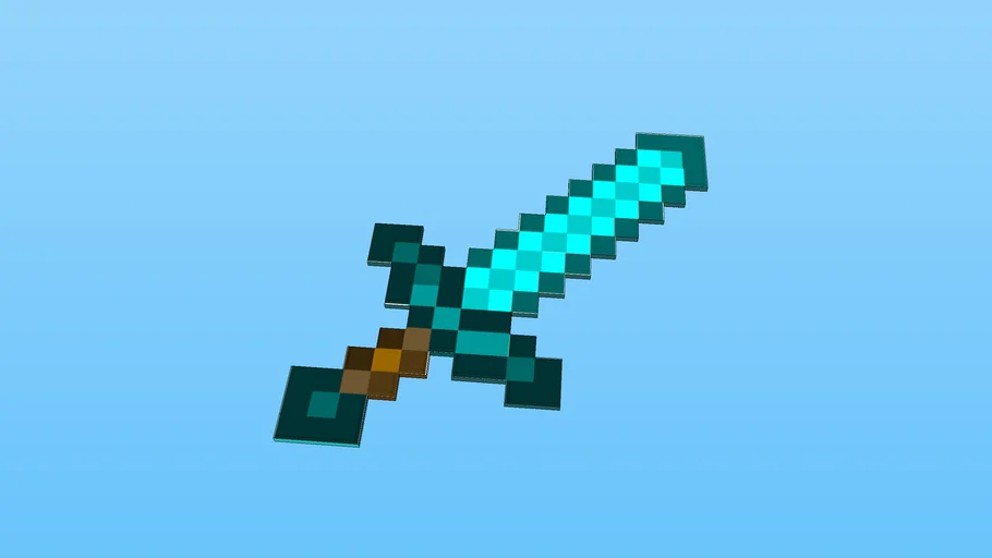 Spada di Diamante - Minecraft