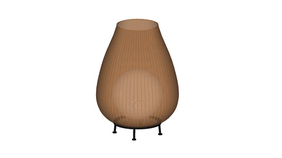 ﾀｶｼｮｰ｜ﾗﾀﾝｽﾀﾝﾄﾞﾗｲﾄ3型｜takasho｜RATTAN STAND LIGHT 3 | 3D Warehouse