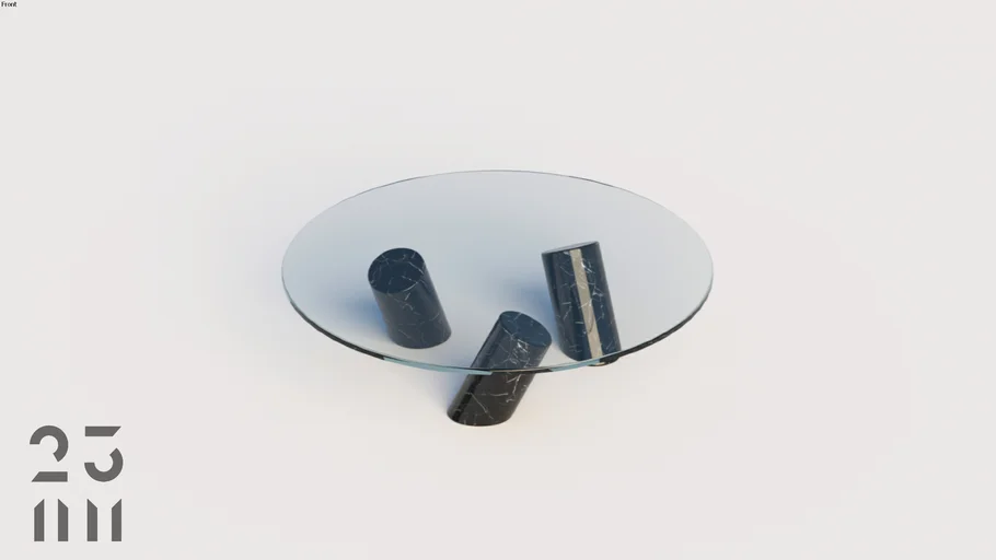 Mesa de centro minimalista