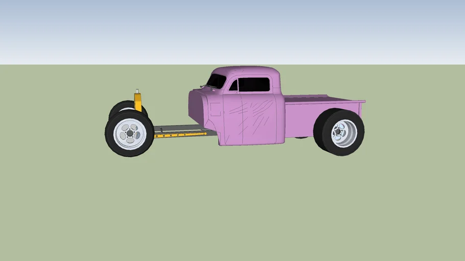 54 CHEVY RAT ROD