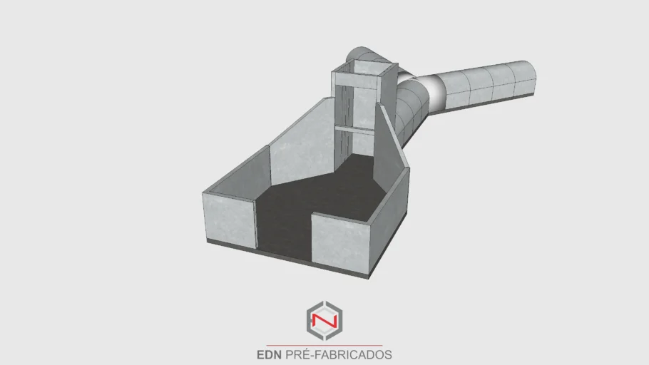 comporta-de-drenagem-em-y-3d-warehouse