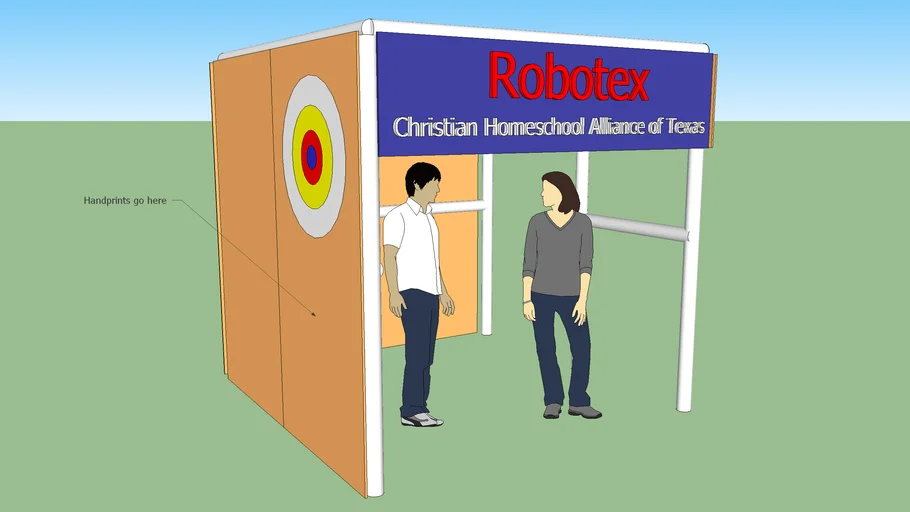 PVC RoboTex Booth
