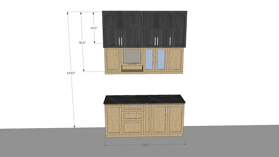 small kitchen pantry cupboard