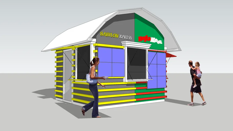 RETAIL OUTDOOR  KIOSK