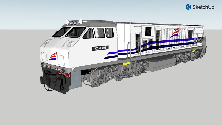 Indonesian Railway CC 203