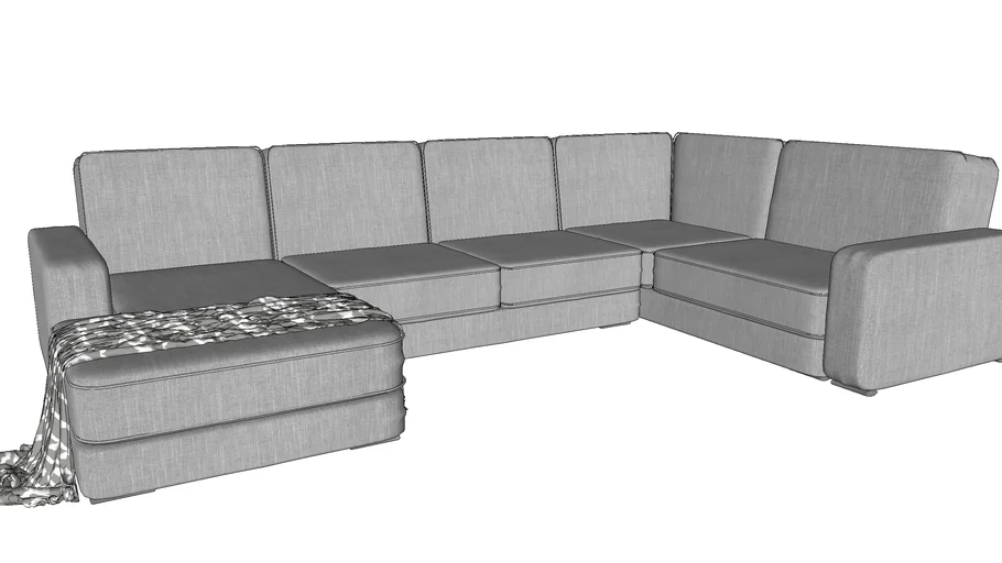 Living room sectional | 3D Warehouse