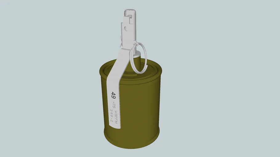 RG42 hand grenade by leonmetalowiec