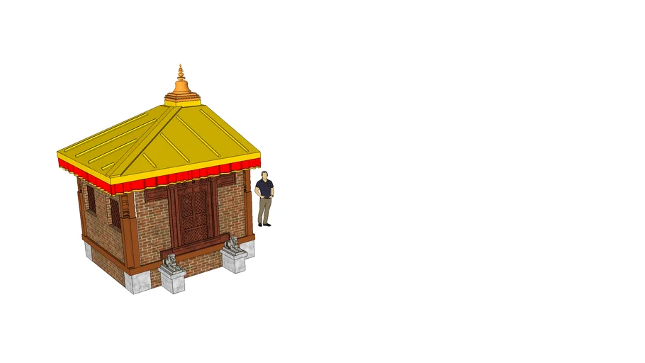A small temple dedicated to Lord Ganesh