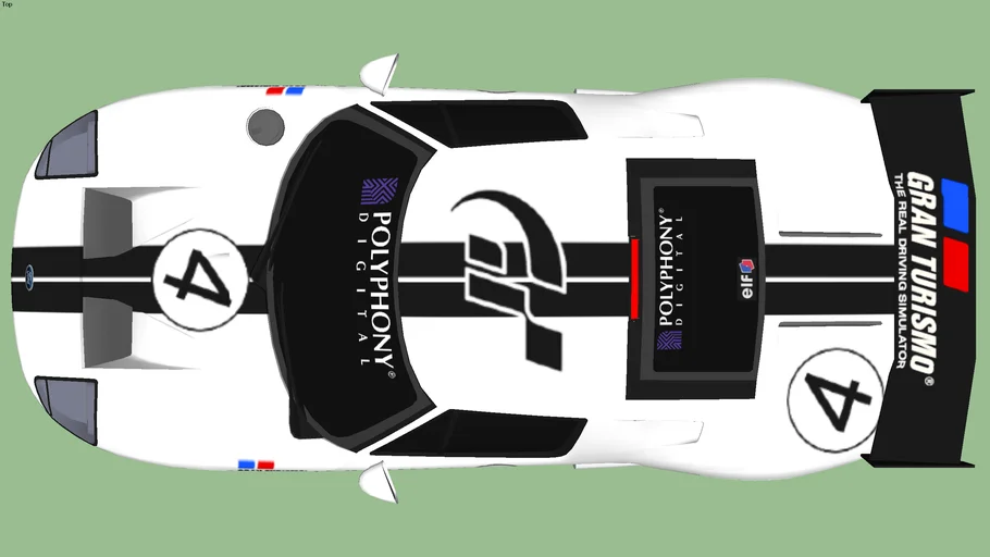 Ford GT LM Race Car Spec II from Gran Turismo 4 & 5