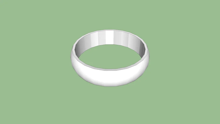 silver ring | 3D Warehouse