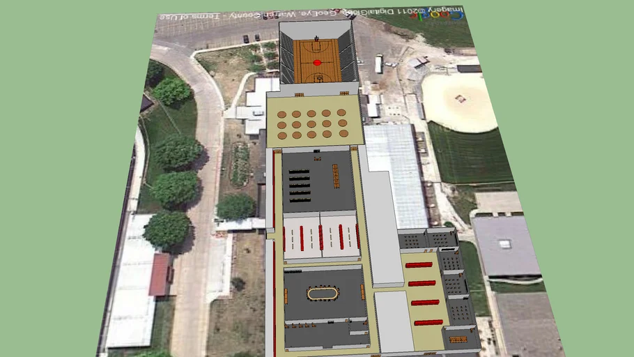 video game map, school | 3D Warehouse