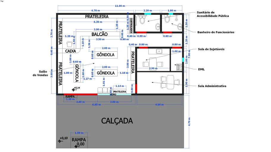 Croqui Drogaria 15