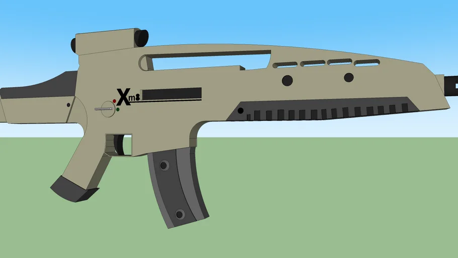 XM8 Assult Rifle | 3D Warehouse