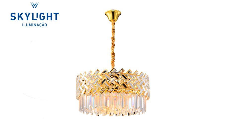 Lustre Lor SKY-4005 - Dourado | Skylight