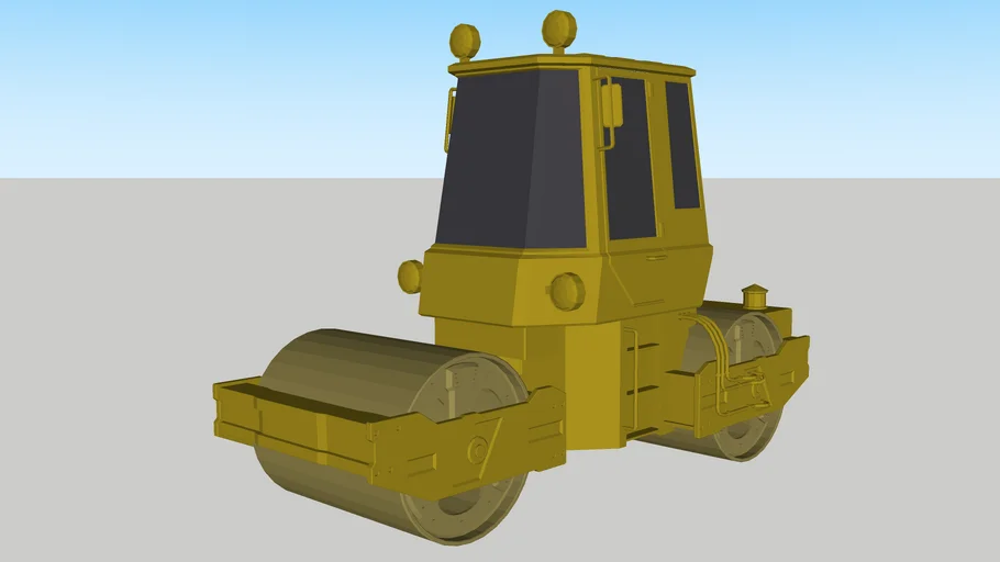 Road Roller | 3D Warehouse
