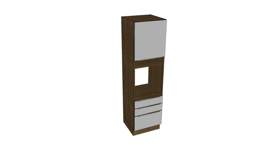 Torre-Quente Lux G23655PRLX - Rustic/Cinza