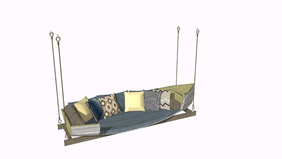 Hanging Boat Day Bed