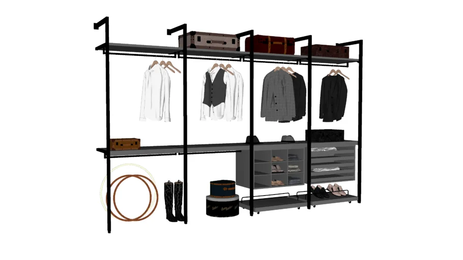 Wardrobe model 3DSKY