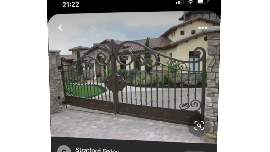 CLASSICAL GATE + WROUGHT IRON GATE