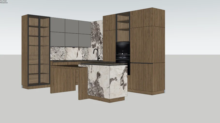 Modern Kitchen | 3D Warehouse