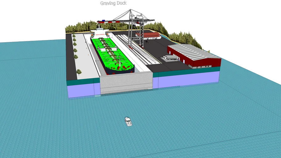 GRAVING DOCK AREA | 3D Warehouse